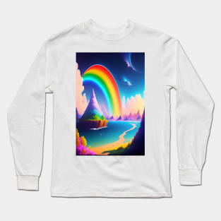 Iridescent Tendril Long Sleeve T-Shirt